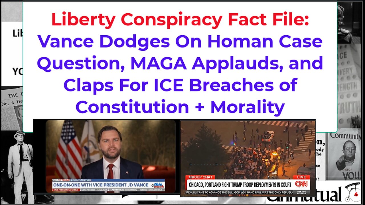 Fact File: Vance Dodges on Homan Bribe Case While ICE Tramples Constitution