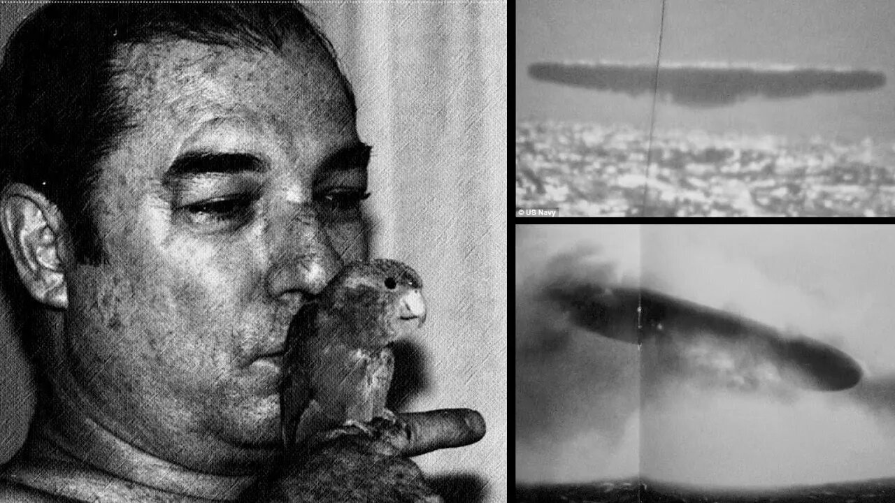 Bill Cooper talks about his sighting of a huge metallic UFO / USO going in & out of the water, 1966