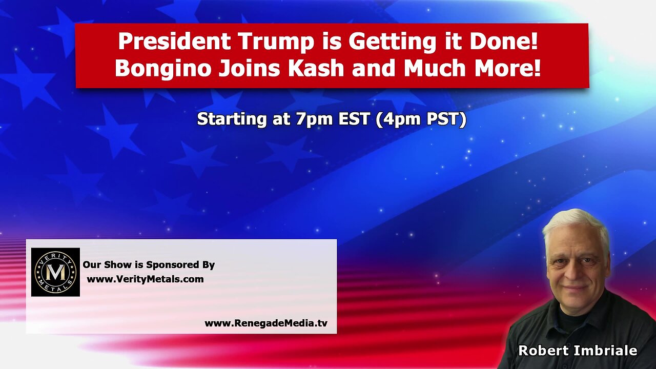 The Monday Kickoff! Trump is Getting it Done! DOGE! Bongino and More!