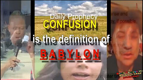 JUMPING OFF THE PATHETIC PROPHETIC CIRCUS WAGON