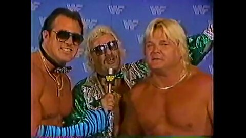 1986-wrestling-Brutus beefcake interview & match with Greg valentine