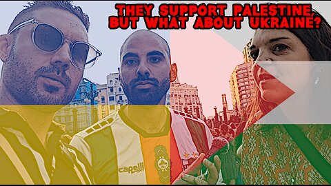 Asking Palestine Marchers about UKRAINE (INTERVIEWS)