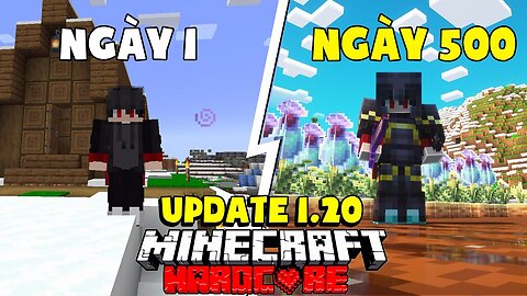 KiraMC 100 Days Minecraft 1.20 Survival Super Hard !! (Day 1 - Day 500)