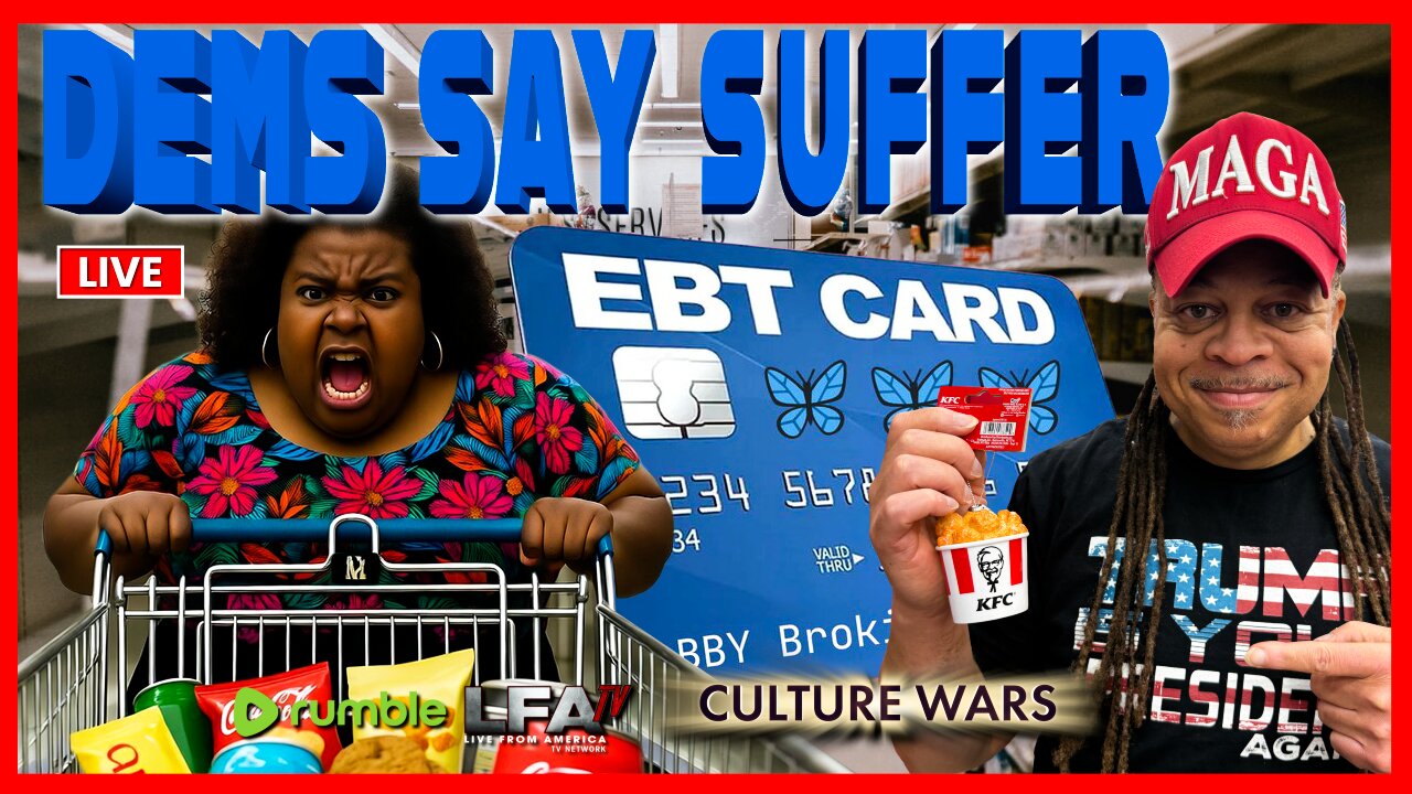 DEMONCRATS WANT AMERICANS TO SUFFER | CULTURE WARS 10.30.25 2PM