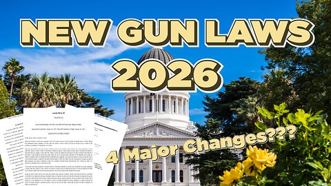 California’s 2026 Gun Laws Explained — What Changed on Jan 1?