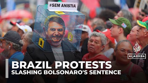 Brazil protests senate bill slashing Jair Bolsonaro’s prison sentence