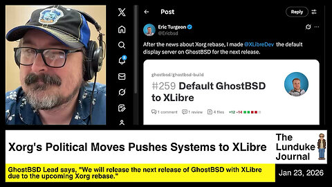 Xorg's Political Moves Pushes Systems to XLibre