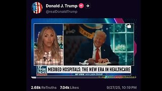 Interesting President Trump posted MEDBEDS yesterday, then deleted it today -