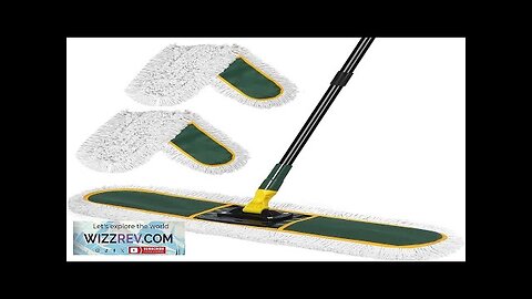 24" Commercial Dust Mop for Floor Cleaning Heavy Duty Large Mop Review