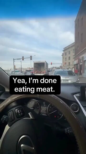 Ain't nothing wrong with being meat free