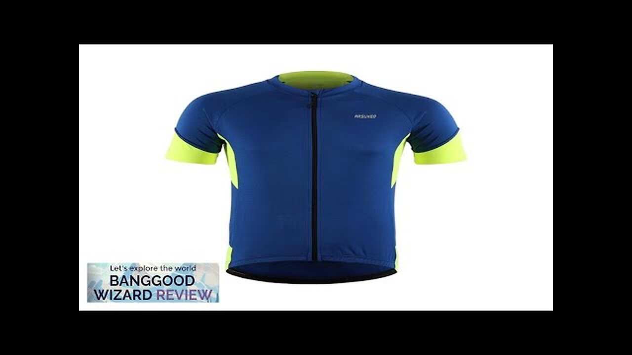 Men Cycling Jersey Shirts Sleeve Sport Bike Summer Bicycle Clothing T-Shirt Top Review