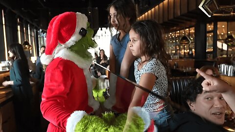 Austin McBroom Runs Into His Ex-Family While Dressed as the Grinch