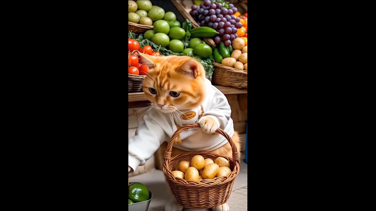 cute cat ai videos