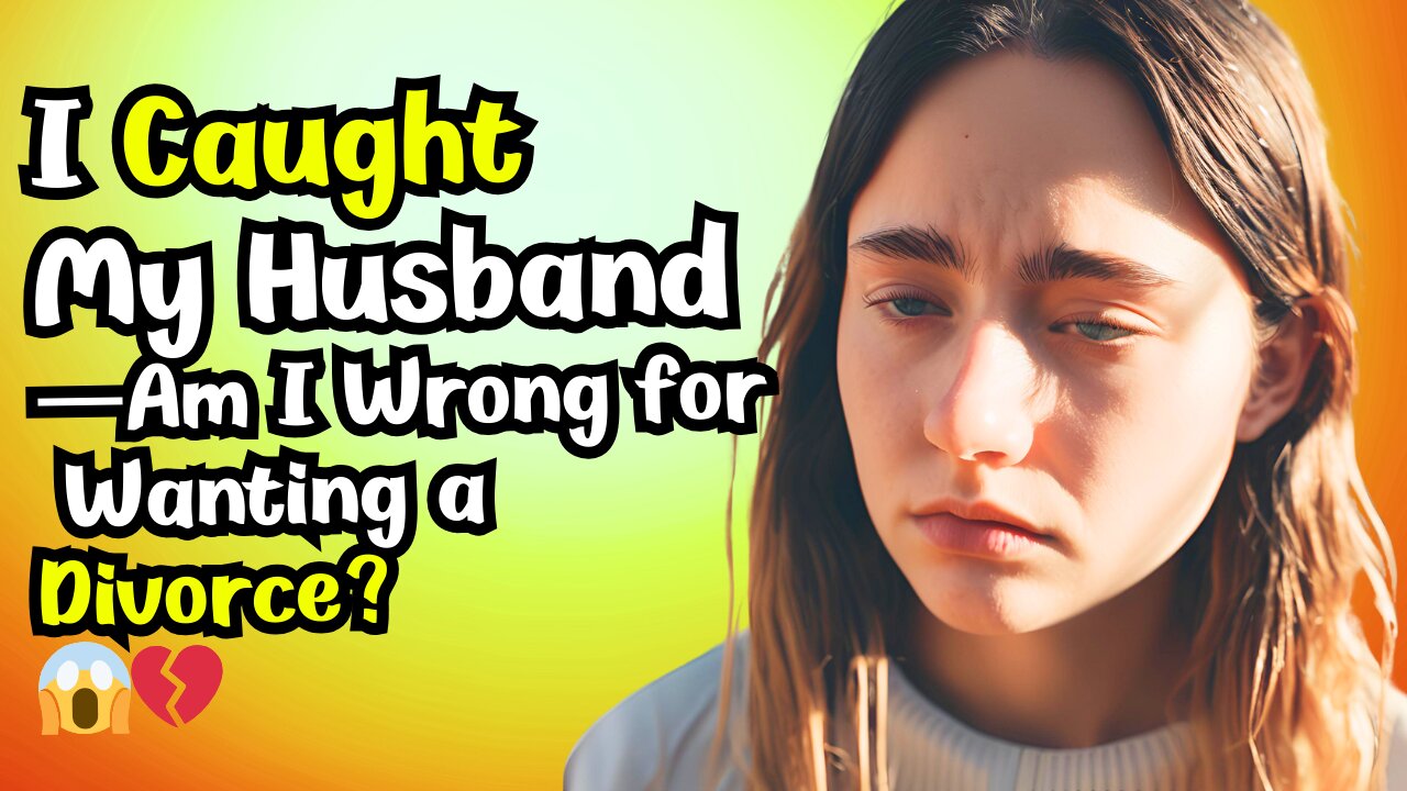 I Caught My Husband... Am I Wrong for Wanting a Divorce? 😱💔 | Reddit Cheating Stories