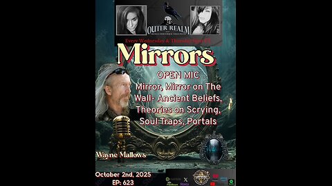 Mirror Mirror On The Wall -Ancient Beliefs, Practices, Scrying, Portals, Souls Traps - Wayne Mallows