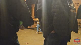 Day 1-Covoy of Honor- Mural Paintimg and Evening Bonfire