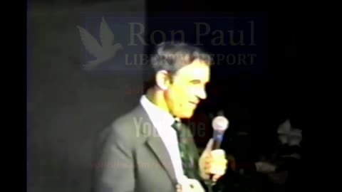 Flashback 1988 - Ron Paul on The Proper Role of Government