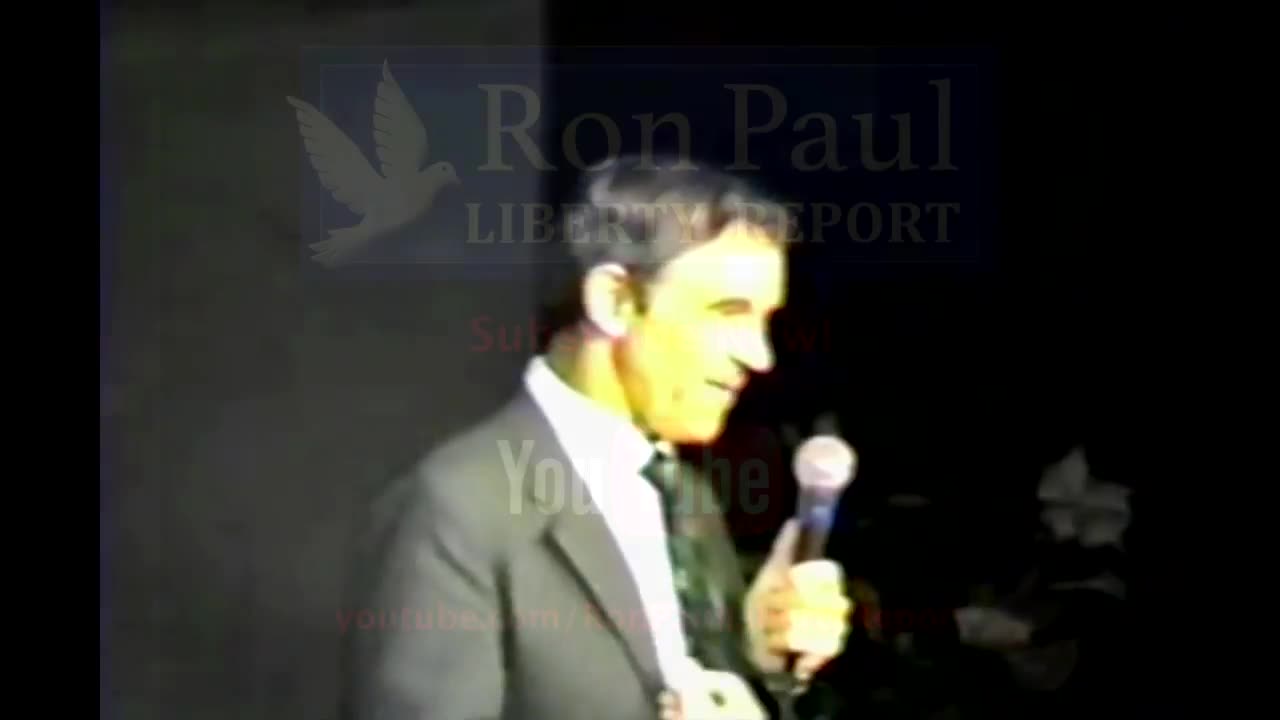 Flashback 1988 - Ron Paul on The Proper Role of Government