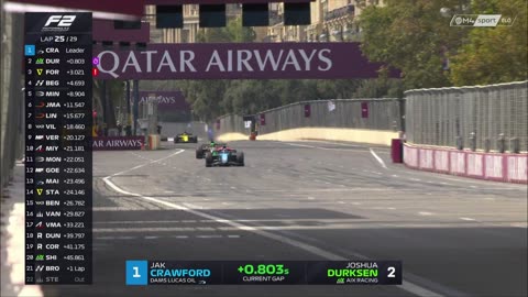 F2 - 2025.09.21. Azerbajdzsáni Nagydíj, Baku - 2. futam (M4 Sport)