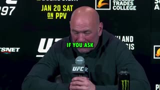 When Dana White was asked about policing Sean Strickland on a UFC microphone