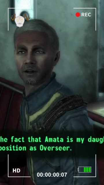 Fallout 3 dialogue The overseer