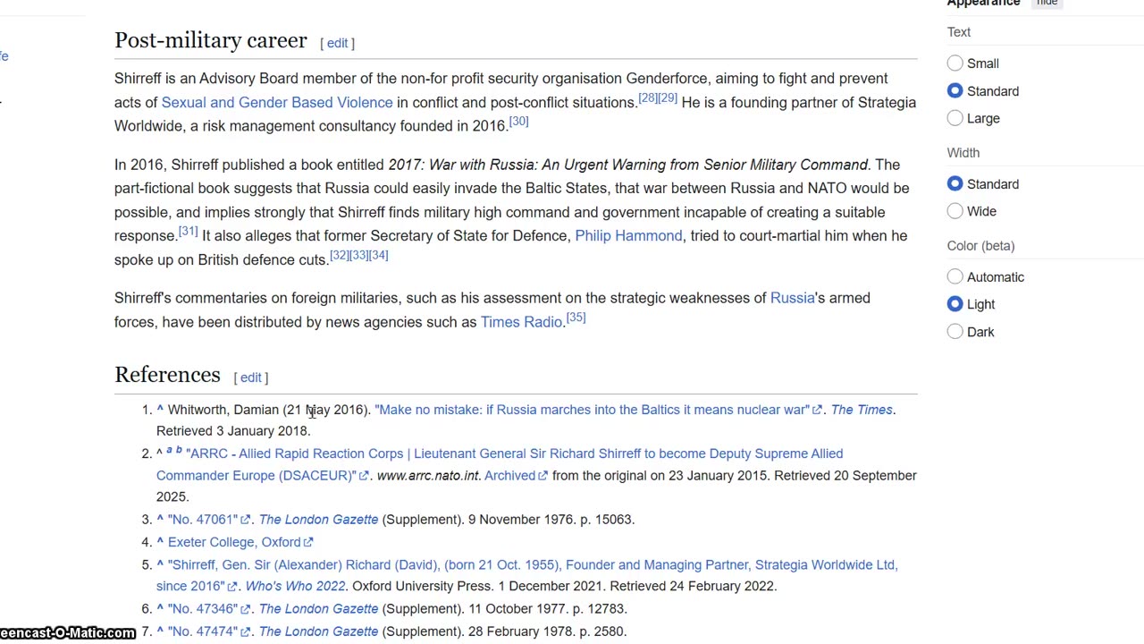 Retired General says we need an EU Army