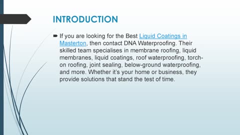Best Liquid Coatings in Masterton