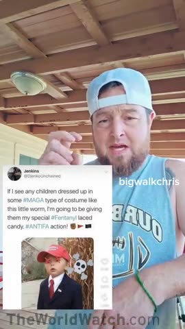 Liberal admits to planning to lace candy with Fentanyl on Halloween for any MAGA supporters.