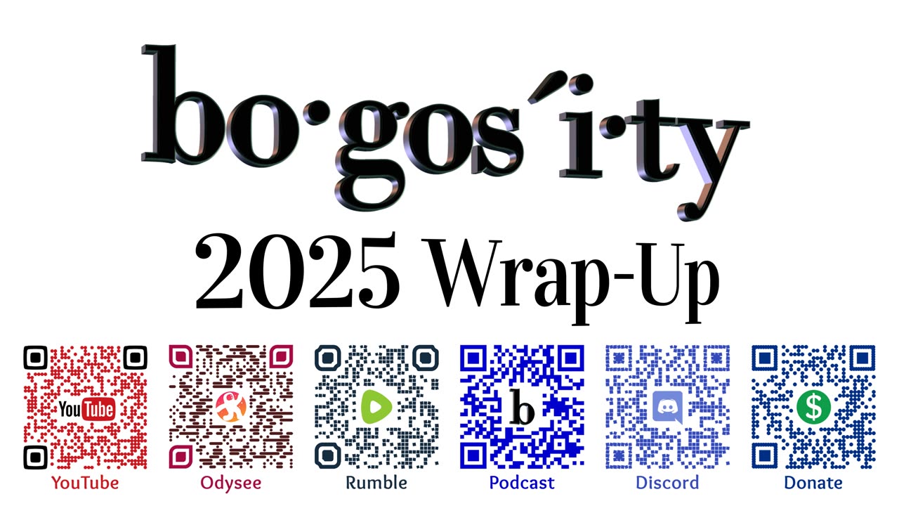 🎙️Bogosity Podcast - 2025 Wrap-Up