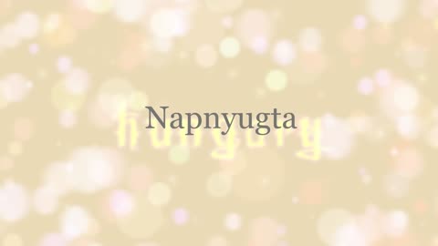 Hungary ¦ Napnyugta (dalszöveges audió)