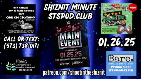 SHIZNIT MINUTE 01.26.25 -BT TALKS SNME!!