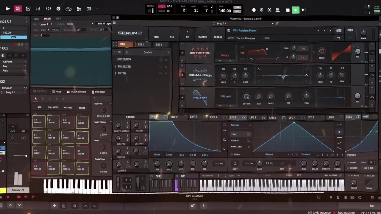 GKGLIDESONBEATS MAKING A UK DRILL BEAT