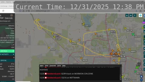 More UTAH ENTRAPICON ACTIVITY over MORRISTOWN AZ - Dec 31 2025
