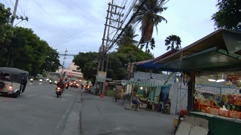 Sidewalk Stores Along United Nations Avenue in Manila City in the Philippines