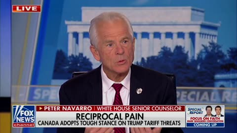 Peter Navarro: “Canada has been taken over by Mexican cartels”