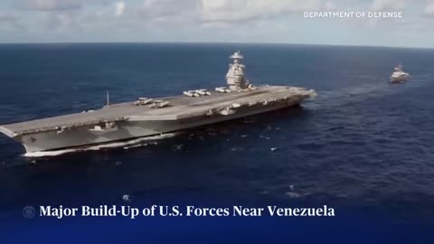 USS Gerald R. Ford arrives in Caribbean Sea in striking distance of Venezuela