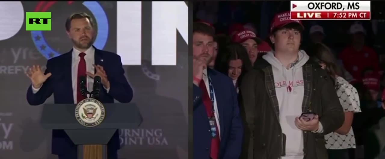 ‘Quoting Charlie Kirk ETHNIC CLEANSING in Gaza’, Student Gets to the Heart of ‘ISRAEL