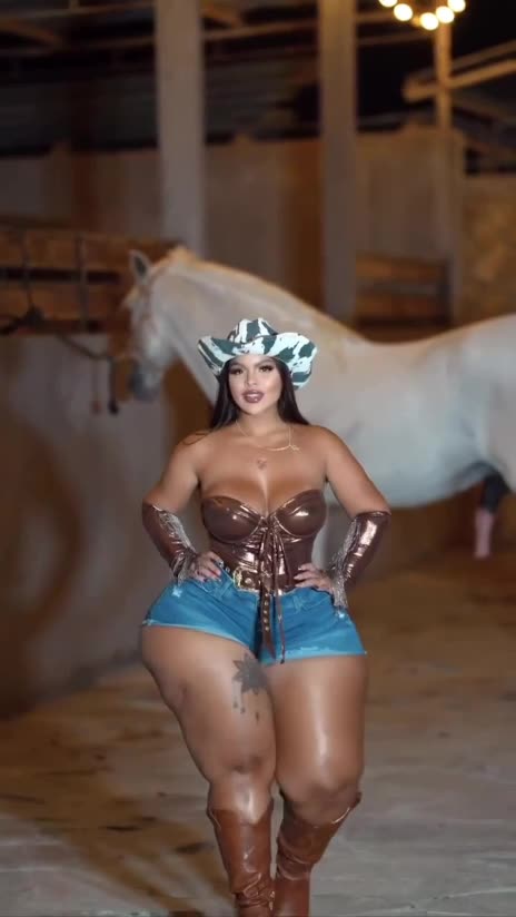 See what see did to the horse 🐴