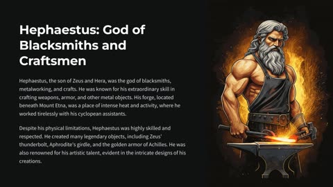 Hephaestus: God of Blacksmiths and Craftsmen