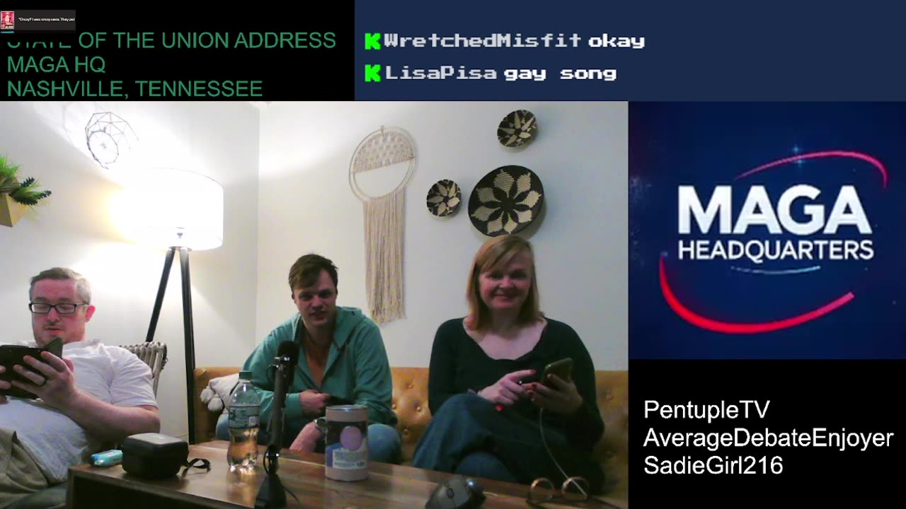 maga hq // democrats still instabanned in chat