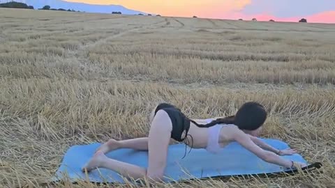 Sunset workout