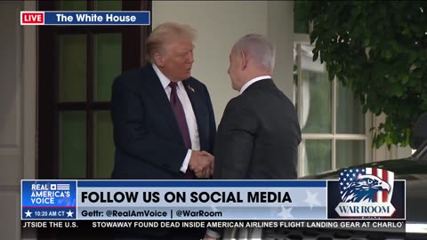POTUS WELCOMES PRIME MINISTER NETANYAHU TO THE WH 