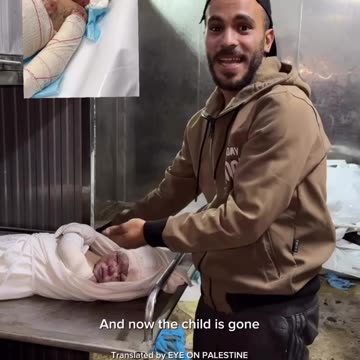 Yesterday he pleaded with the world, and today he passed away without a chance to survive…