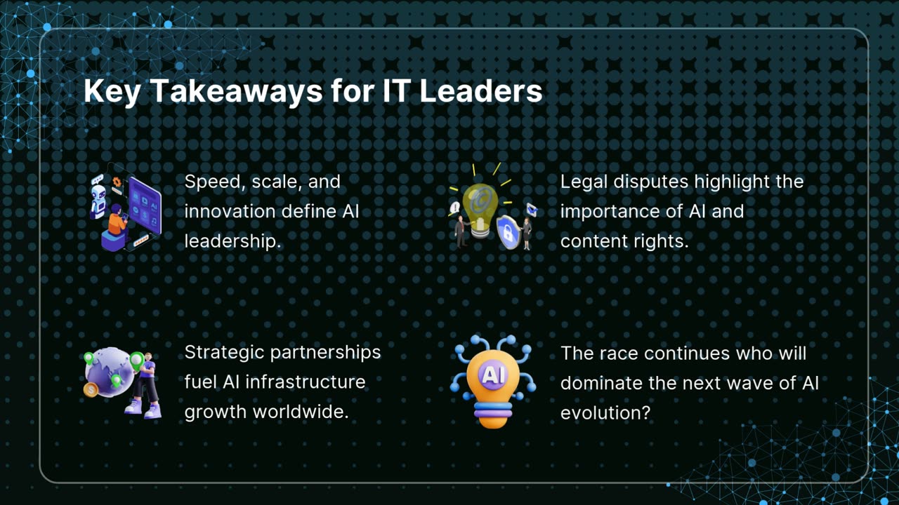 Inside the AI Race: Legal Battles, Chip Wars & the Rise of Smart Innovation