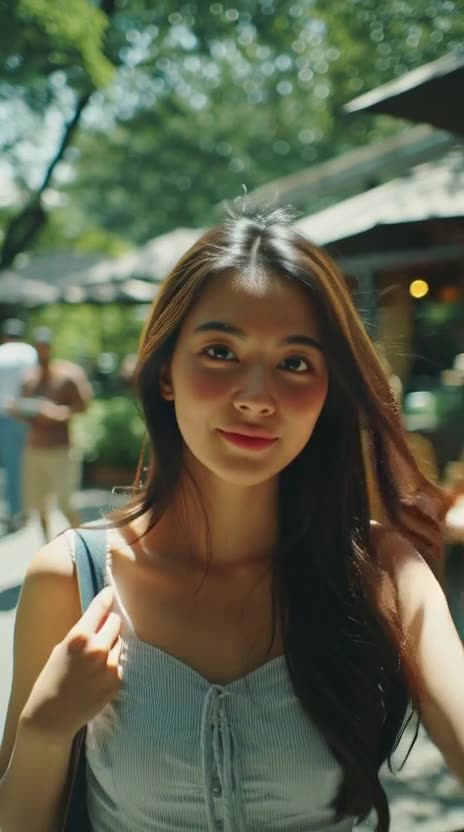 The video is made with AI, it may be artificial