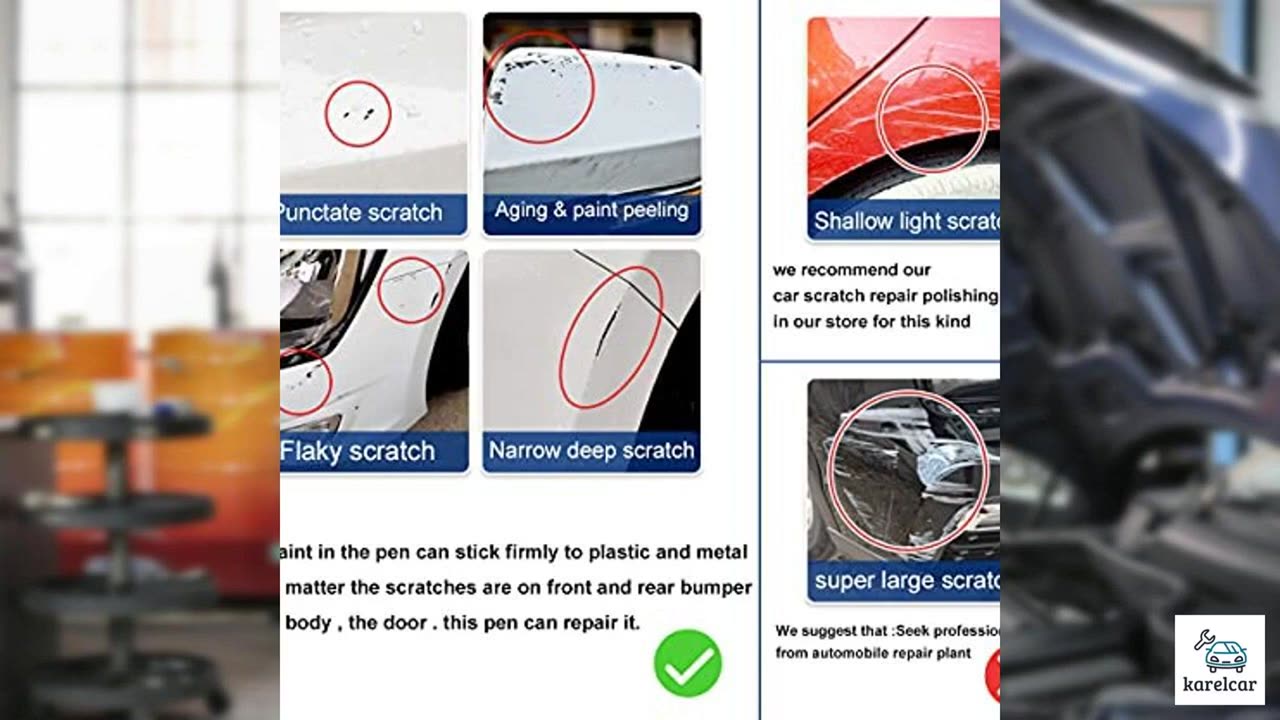 Grey Car Touch Up Paint Pen for Toyota CAMRY