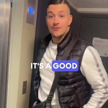 Muslims in France find a surprise in their apartment building's elevator.