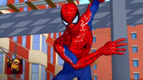 Spider-Man - Spider-Man vs. Motorcycle Thieves (S1E11) _ Movieclips