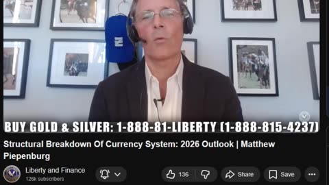 Structural Breakdown Of Currency System: 2026 Outlook | Matthew Piepenburg