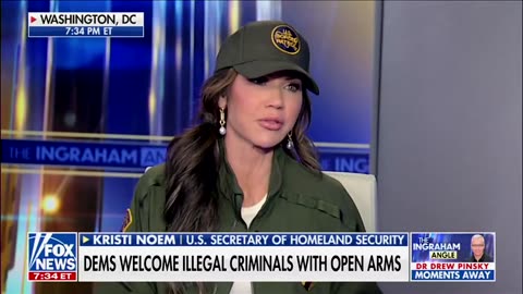 🚨BOOM! @Sec_Noem ’s response to when GITMO will be locked, loaded and